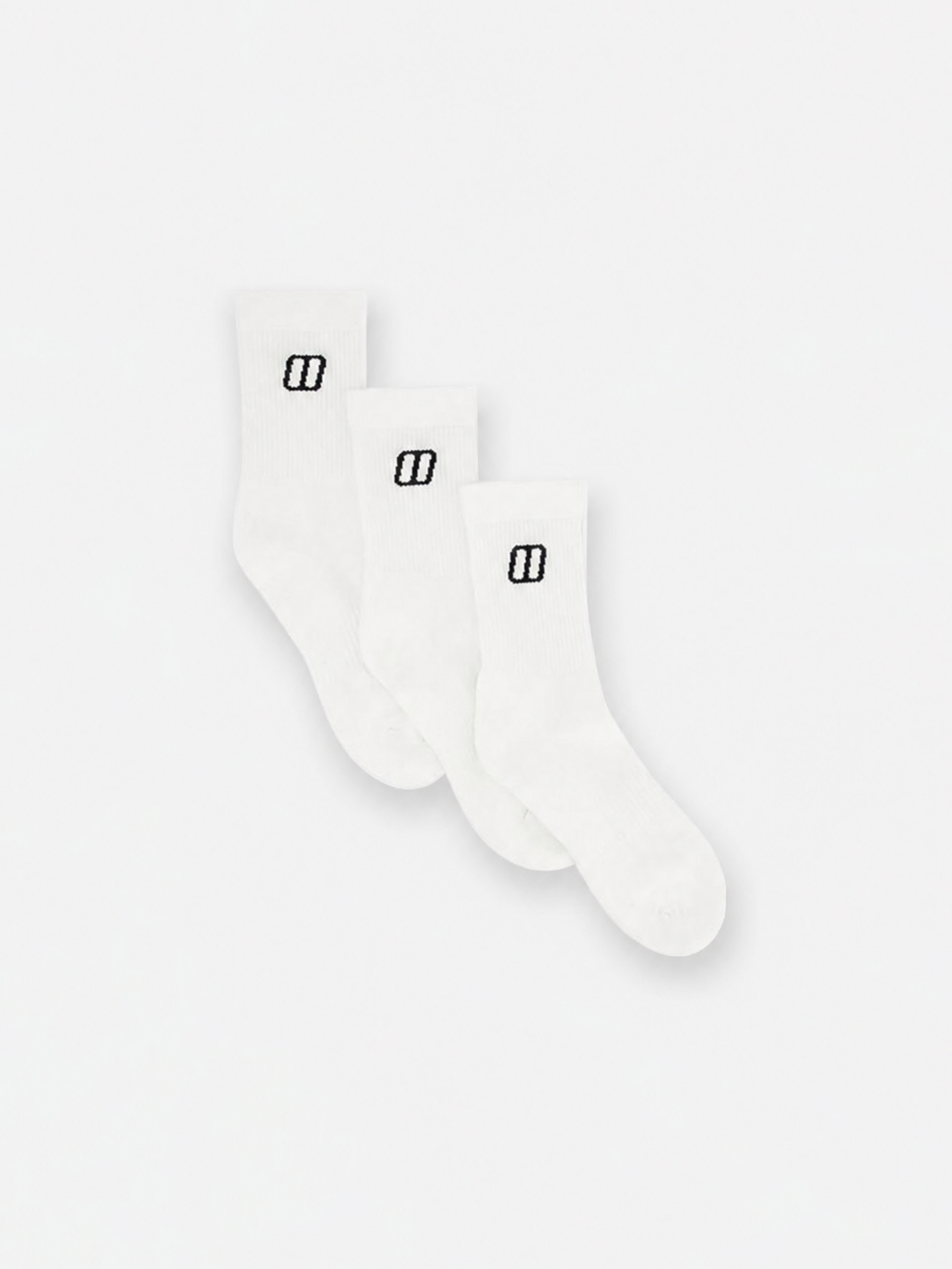 Berghaus Everyday Sock 3 pack - White