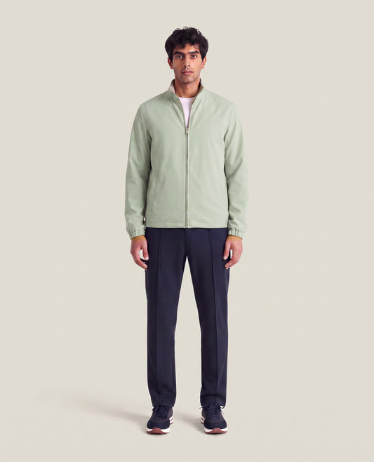Peckham Rye Aqua Zip Jacket Set - Jacket / Pant