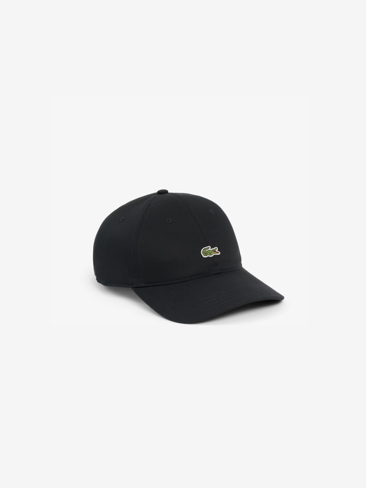 Lacoste Cotton Twill Cap - Black