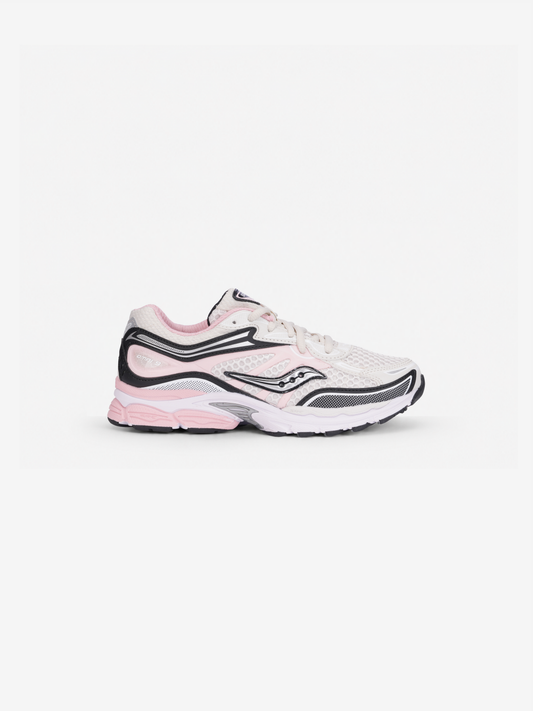 Saucony Junior Omni 9 Trainer - Ivory / Pink
