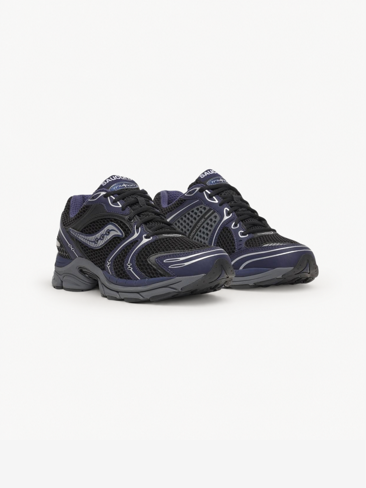 Saucony ProGrid Triumph 4 Trainer - Black / Naval