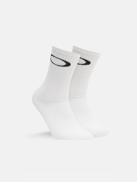 Oakley Ellipse Crew Sock 3 Pack - White from DripModa