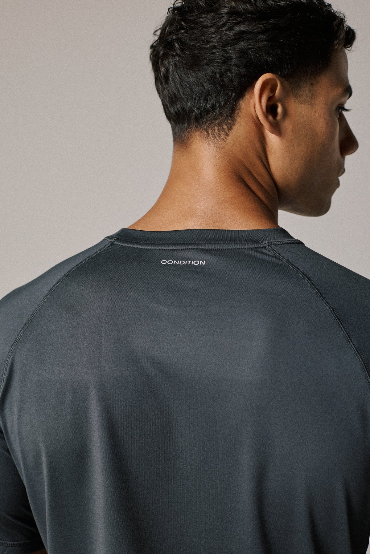 Condition Core Raglan T Shirt - Graphite Grey