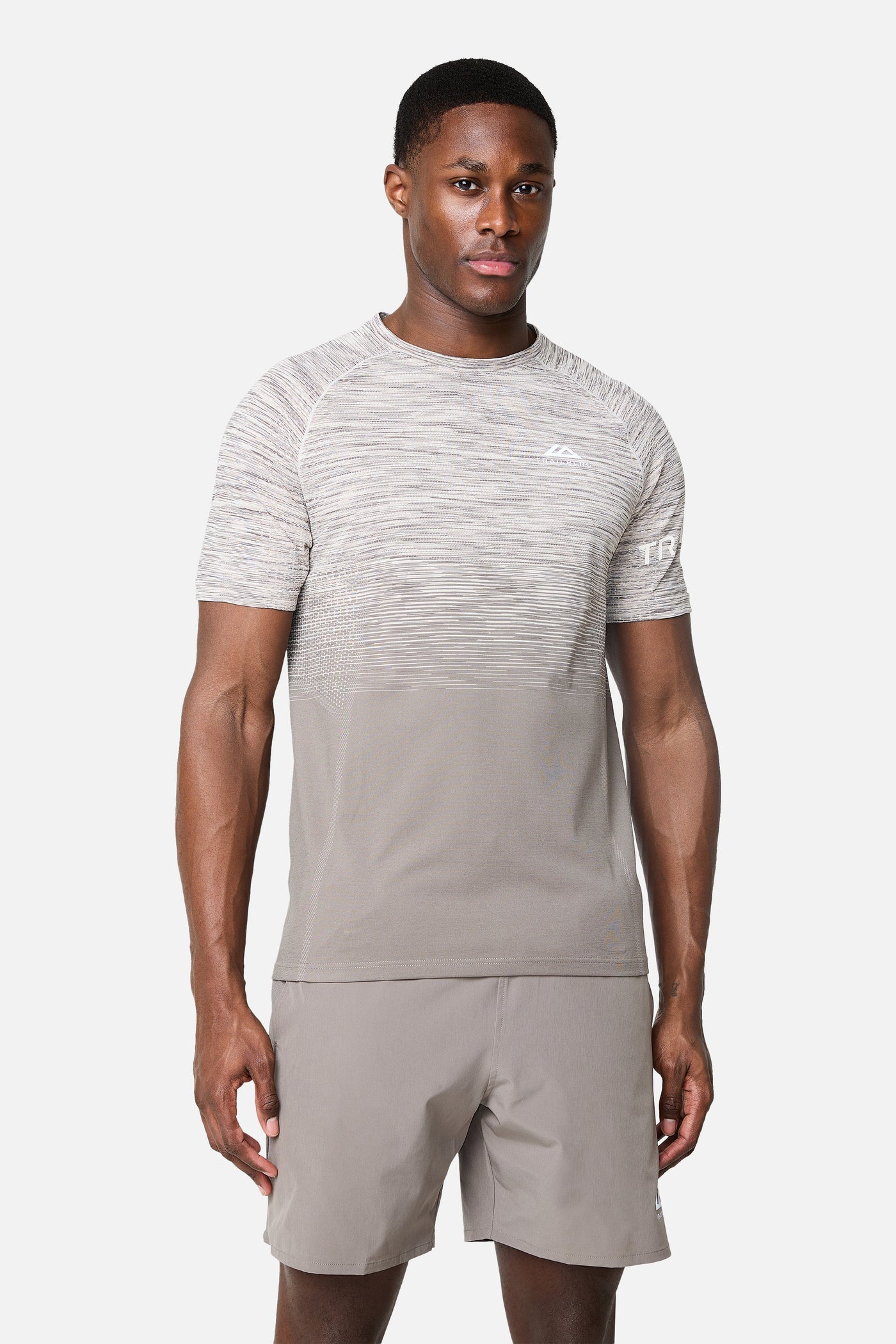 Trailberg Arc Seamless T Shirt - Mocha from DripModa