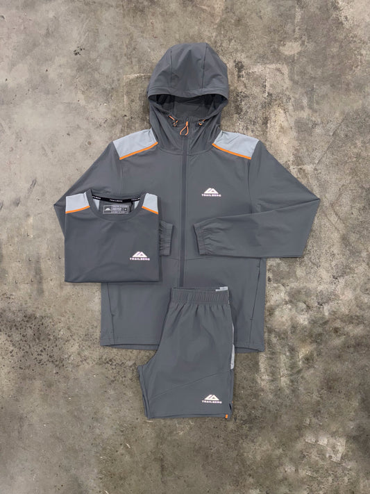 Trailberg Zone Grey 3 Piece Set - Jacket / T Shirt / Short