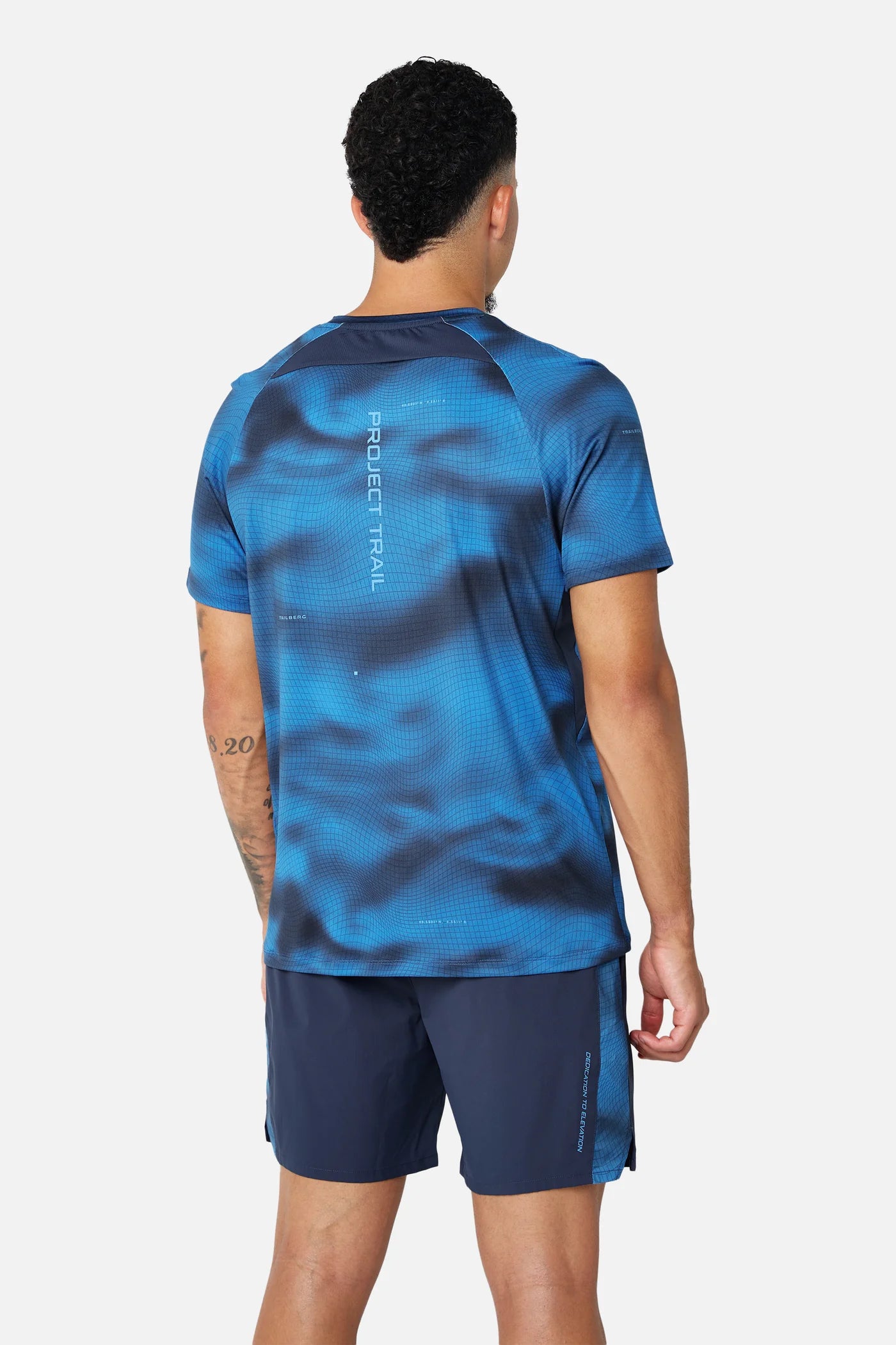 Trailberg Haze T Shirt - Storm Blue from DripModa