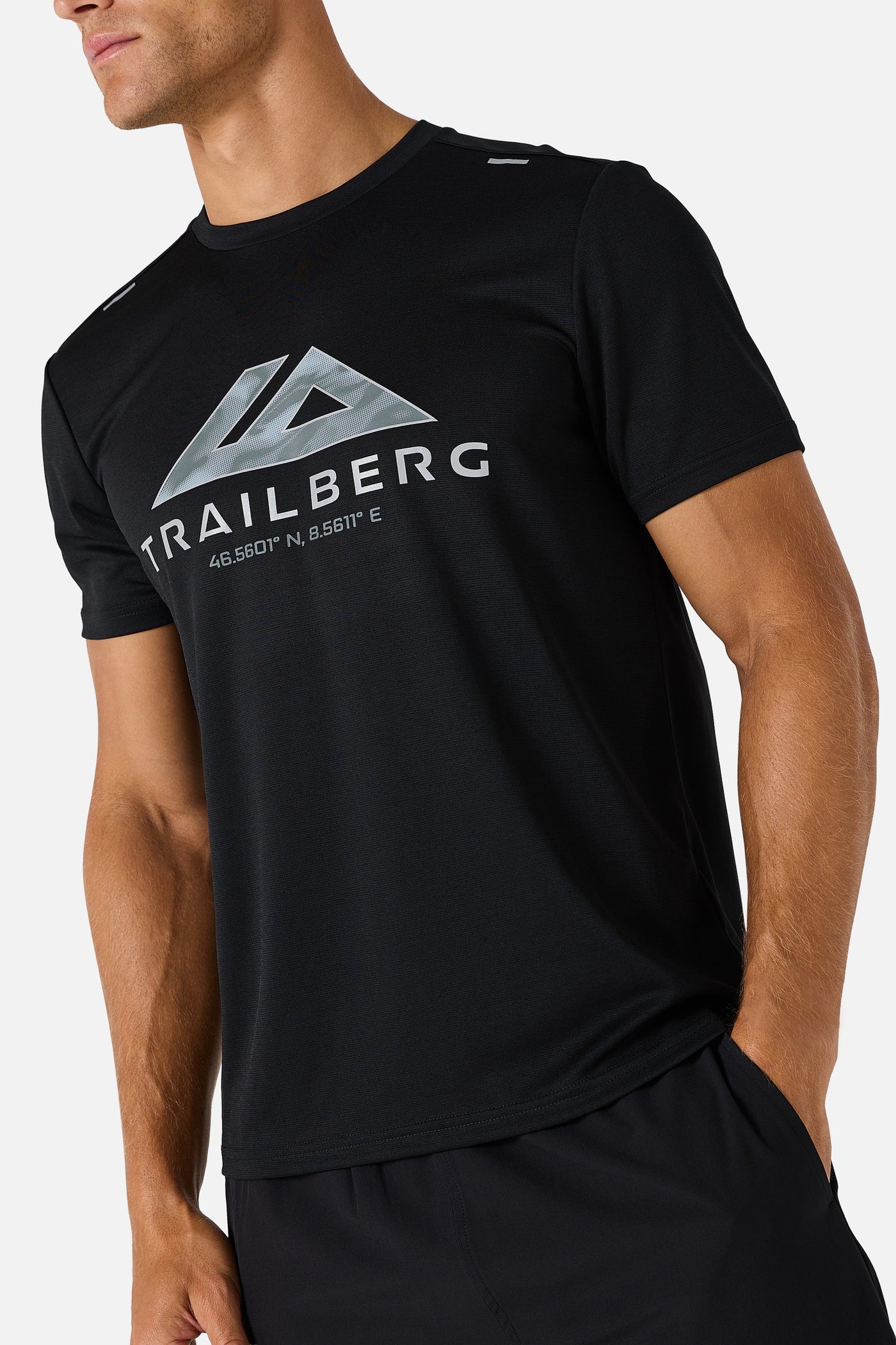 Trailberg Blur T Shirt - Black