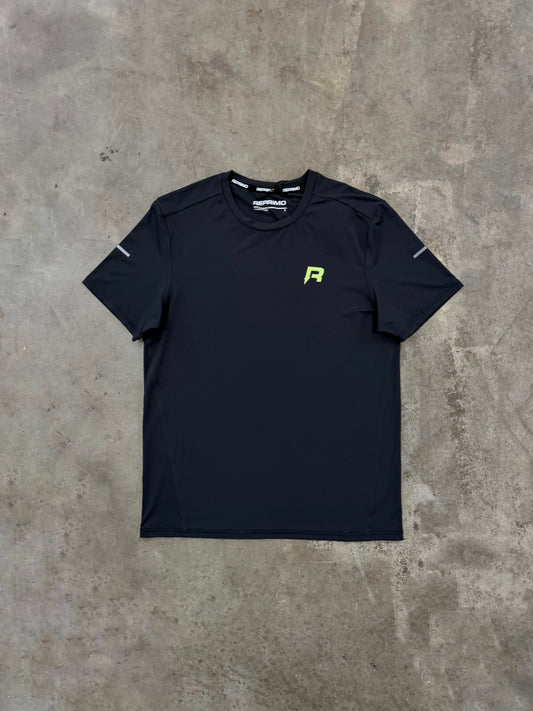 Reprimo Vortex T Shirt - Black / Volt