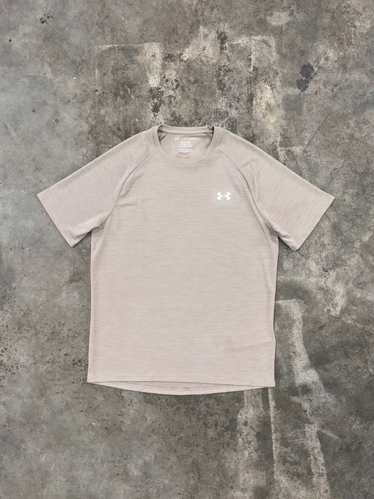 Under Armour Textured T Shirt - Brown