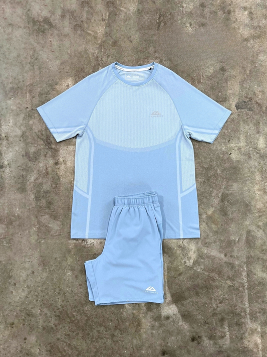 Trailberg Fusion Dune Blue Seamless Set - T Shirt / Short