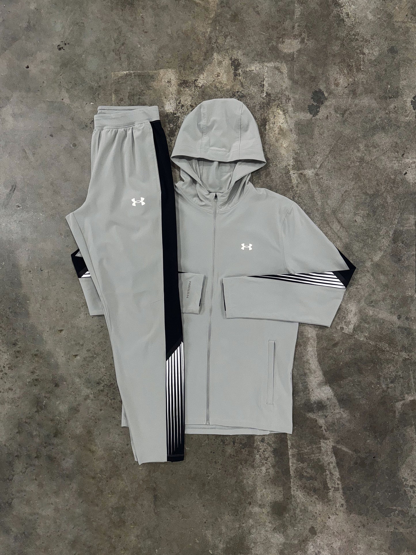 Under Armour Velociti Grey Tracksuit - Jacket / Pant