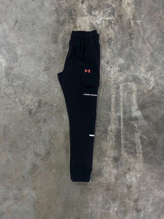 Under Armour Utility Pant - Black / Red from DripModa