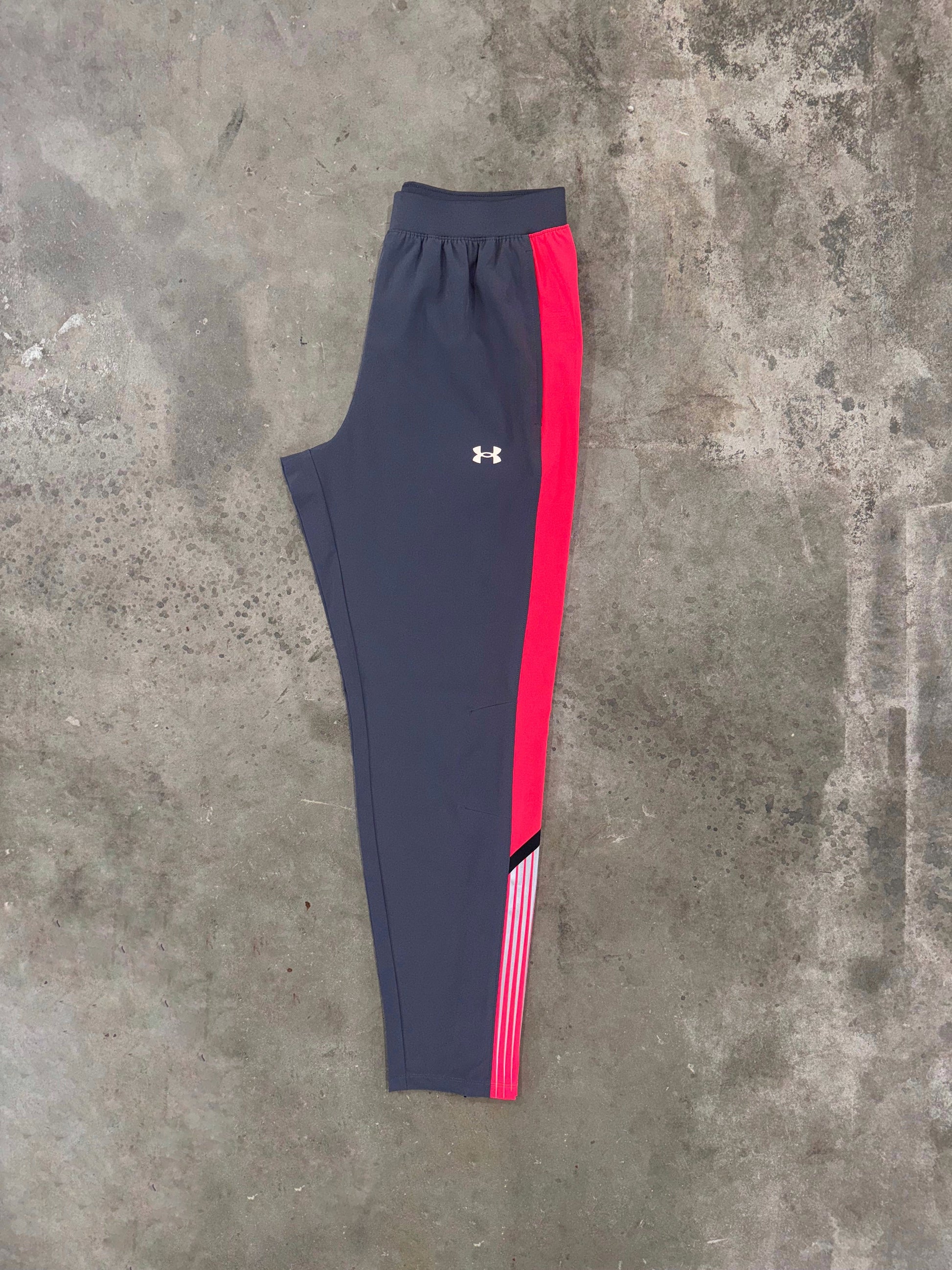 Under Armour Velociti Storm Pant - Charcoal / Crimson from DripModa