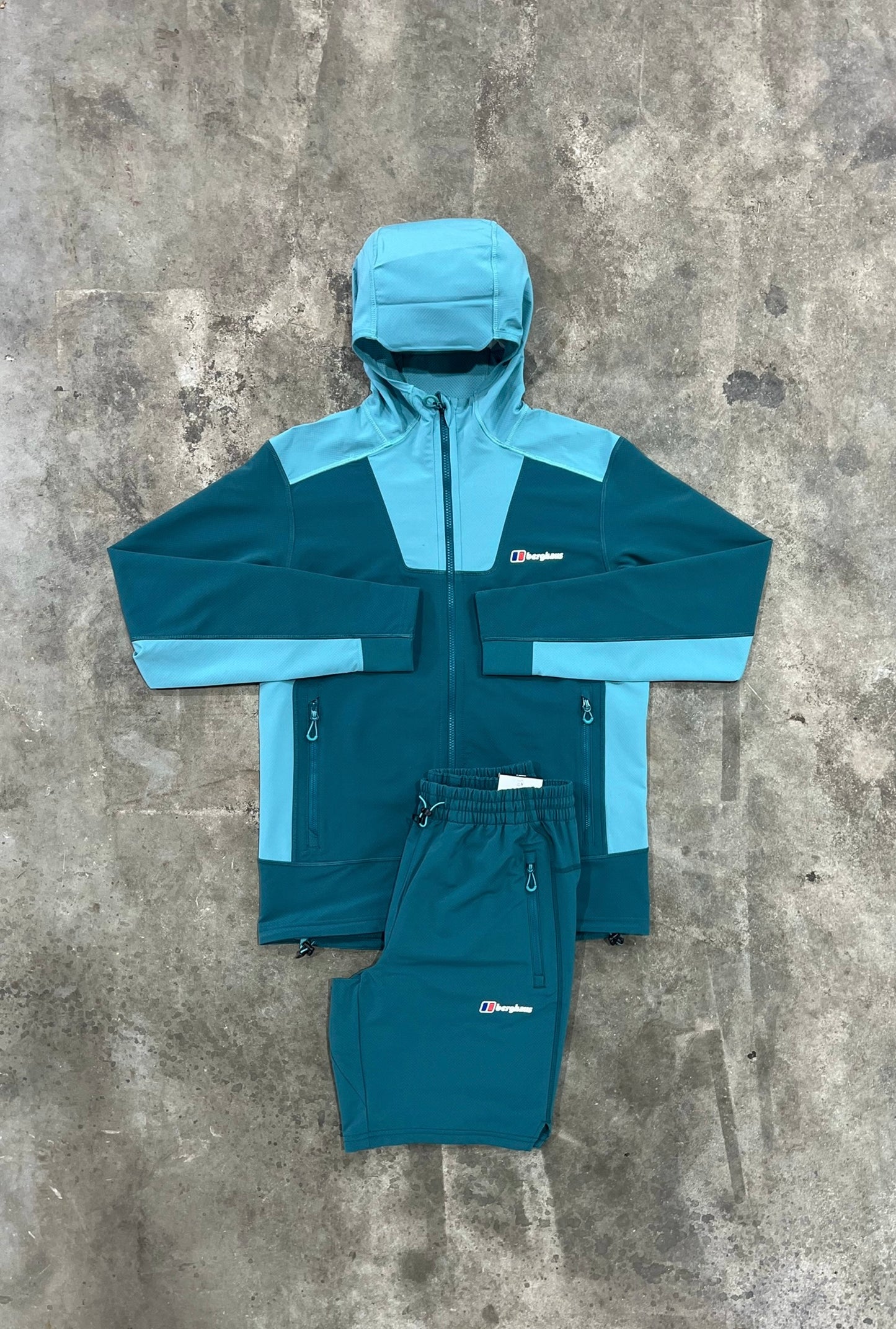 Berghaus Greenbank Green Set - Jacket / Short