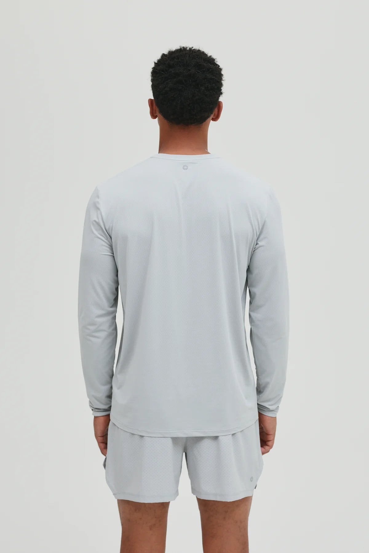 Condition Light Grey Aero Long Sleeve Set - T Shirt / Short