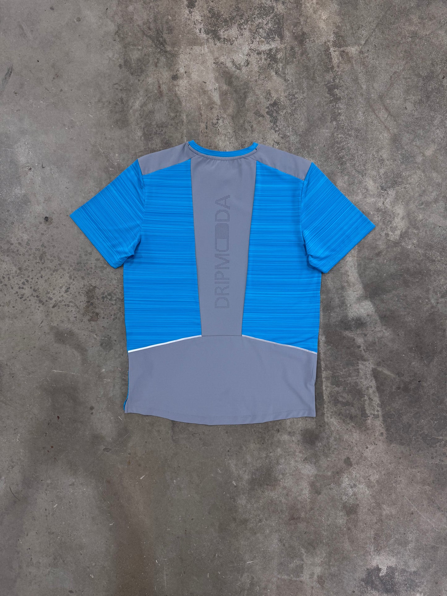 Dripmoda Panel Atomic Blue Set - T Shirt / Short