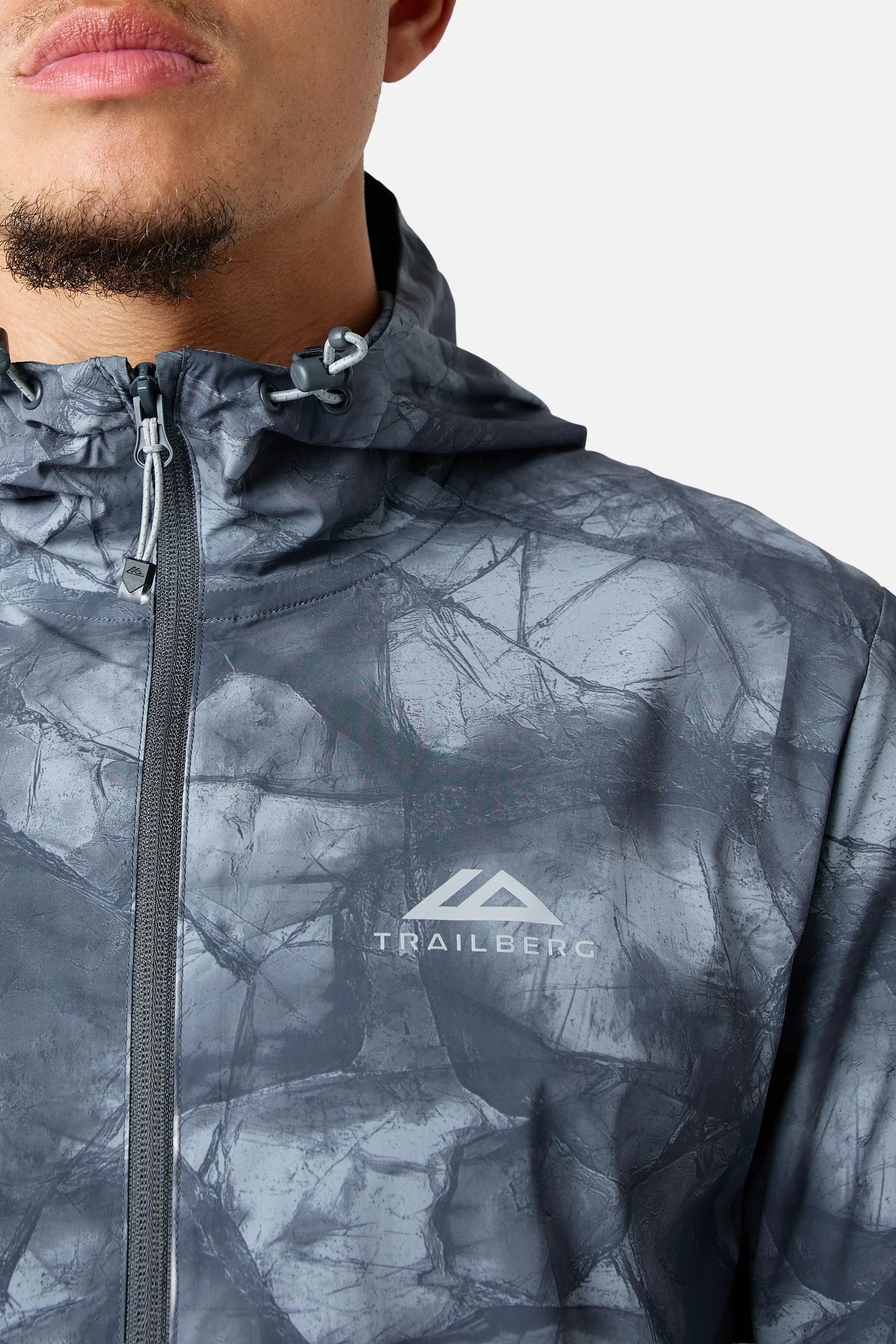 Trailberg Ice Grey 3 Piece Set - Jacket / T Shirt / Short from DripModa