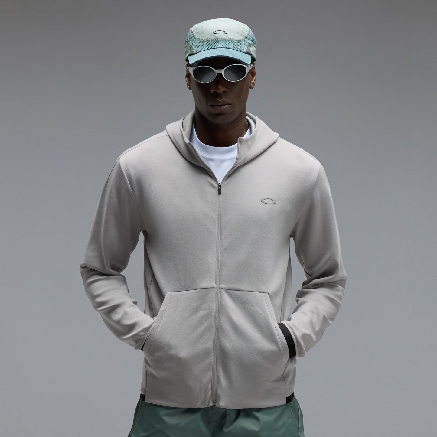 Oakley Edge Force Hoodie - Cement Grey