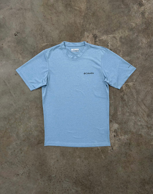 Columbia Hike Technical T Shirt - Blue Heather