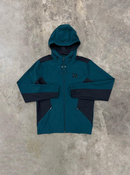 Under Armour Tech Sport Woven Jacket - Green / Black