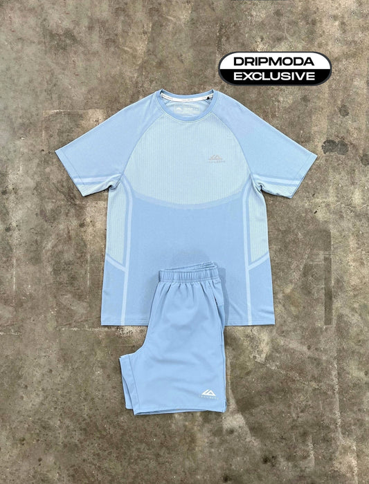 Trailberg Fusion Dune Blue Seamless Set - T Shirt / Short