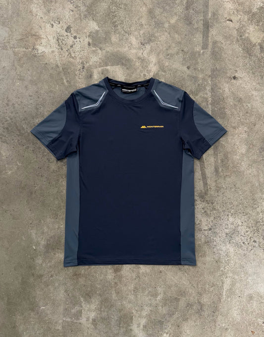 Monterrain Orbit T Shirt - Academy Blue / Twilight