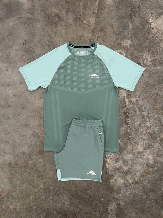 Trailberg Rapid Dash Willow Set - T Shirt / Short