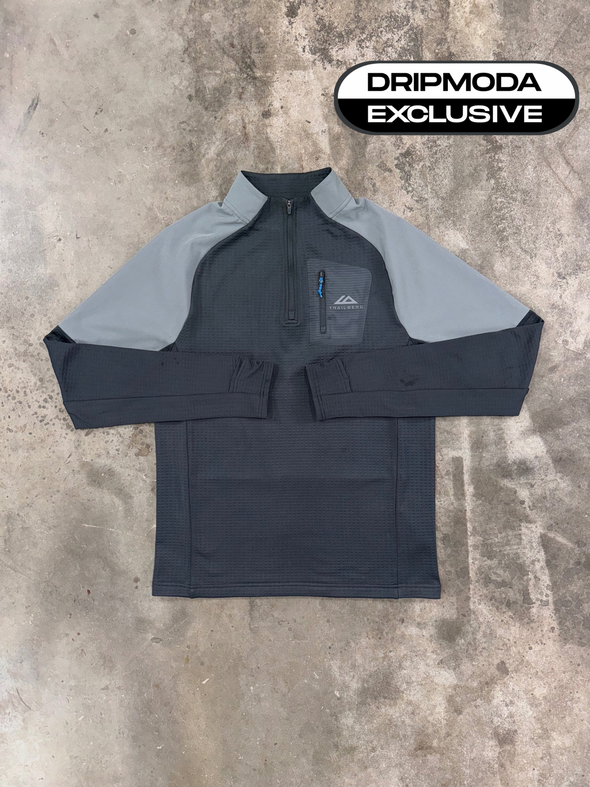 Trailberg Elbrus 3.0 Quarter Zip - Monument