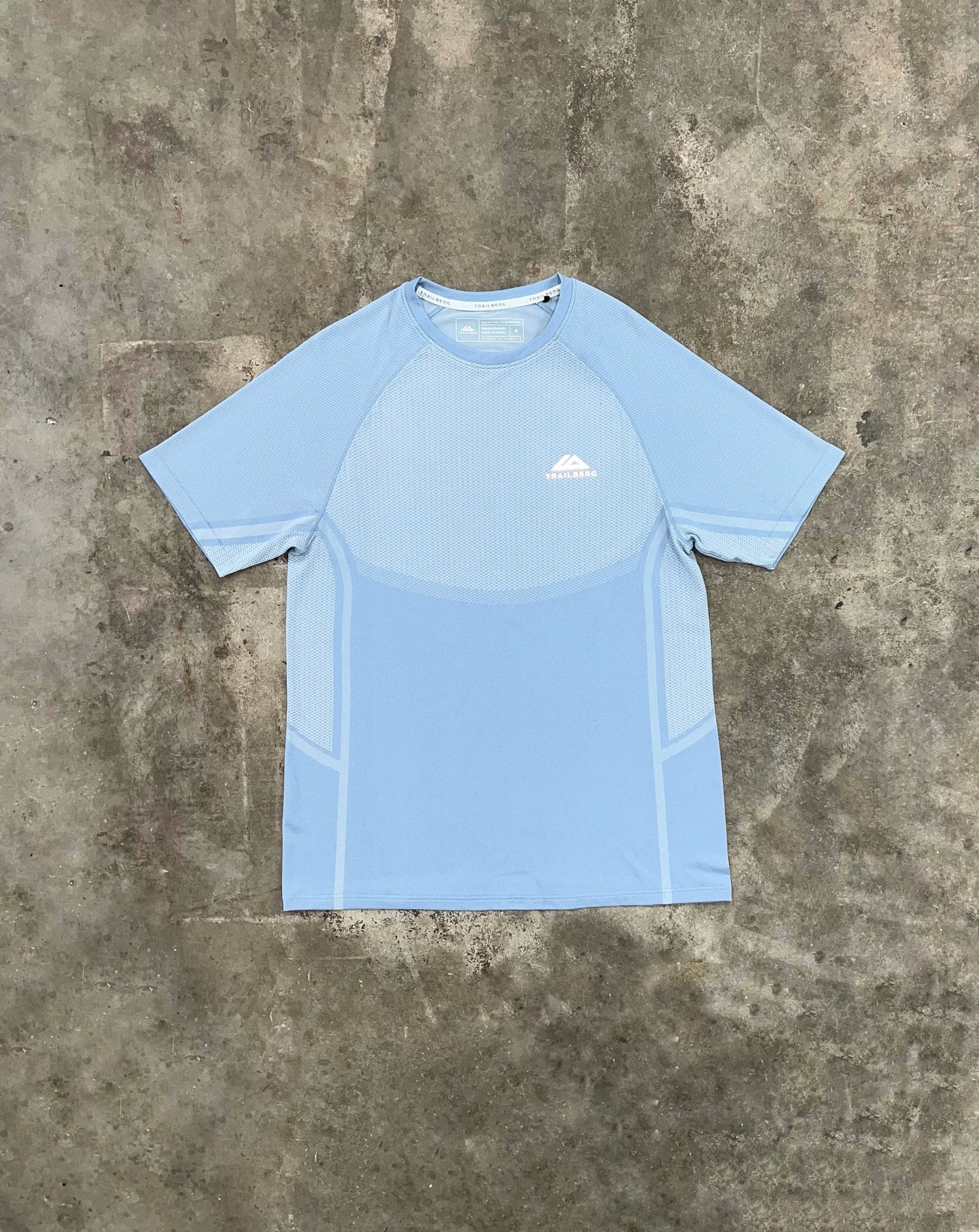 Trailberg Fusion Seamless T Shirt - Dune Blue