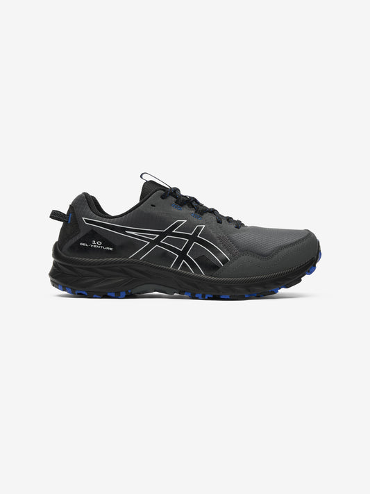 Asics Gel - Venture 10 Waterproof Trail Running Trainer - Black / Blue