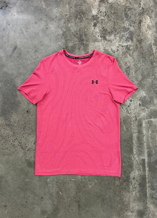 Under Armour Seamless Vanish T Shirt - Pink
