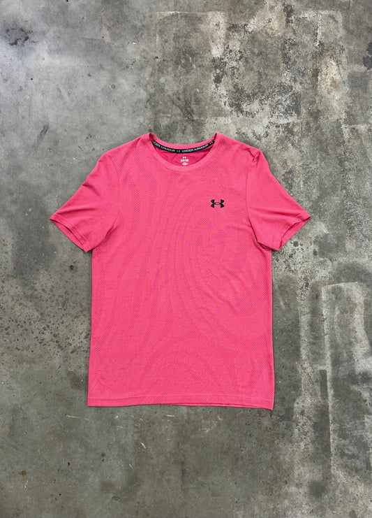 Under Armour Seamless Vanish T Shirt - Pink