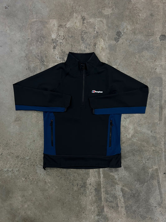 Berghaus Wavertree Quarter Zip - Black / Navy