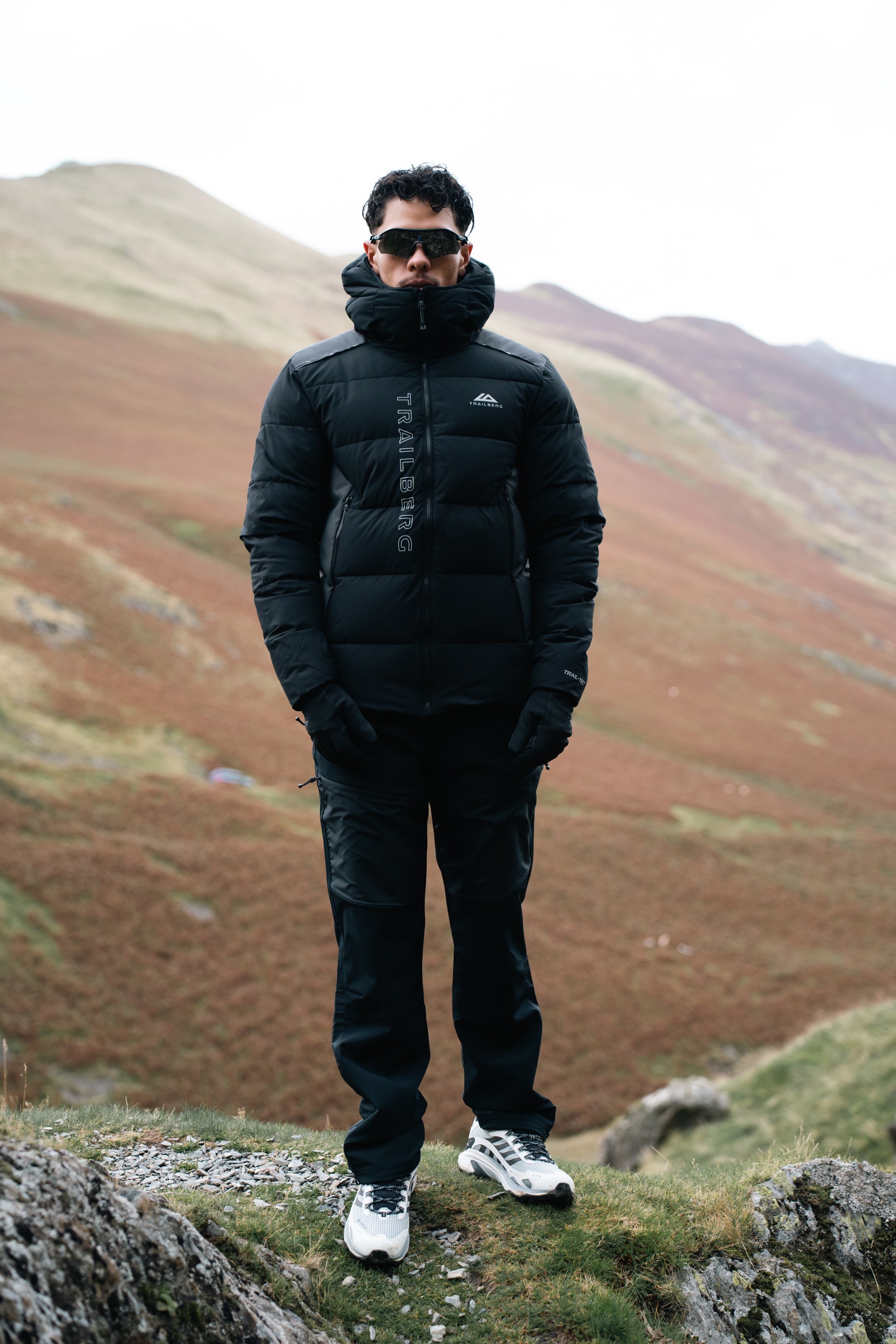 Trailberg Triathlon Insulated Puffer Coat - Black from DripModa