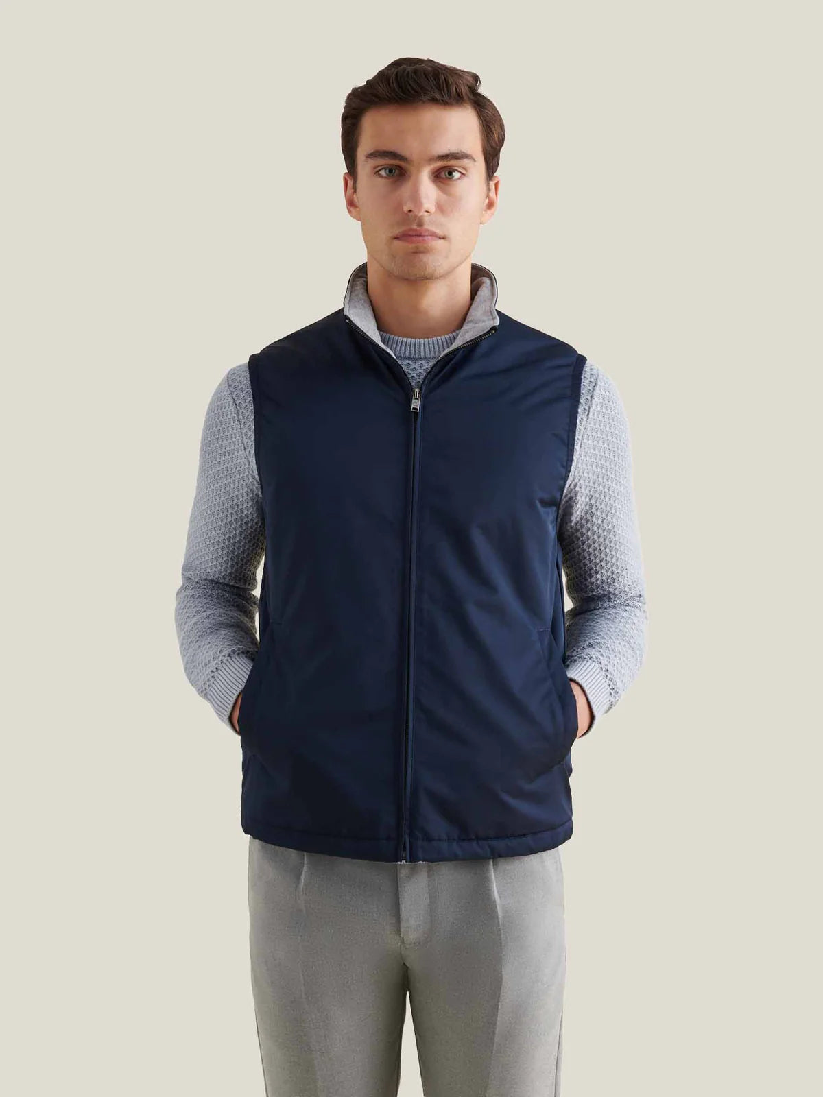 Peckham Rye Light Padded Vest - Dark Sapphire