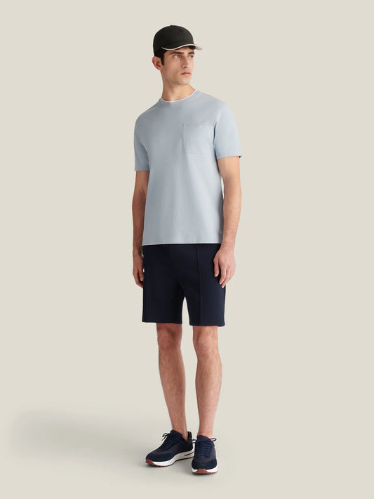 Peckham Rye Blue Haze Piquet Set - T Shirt / Short