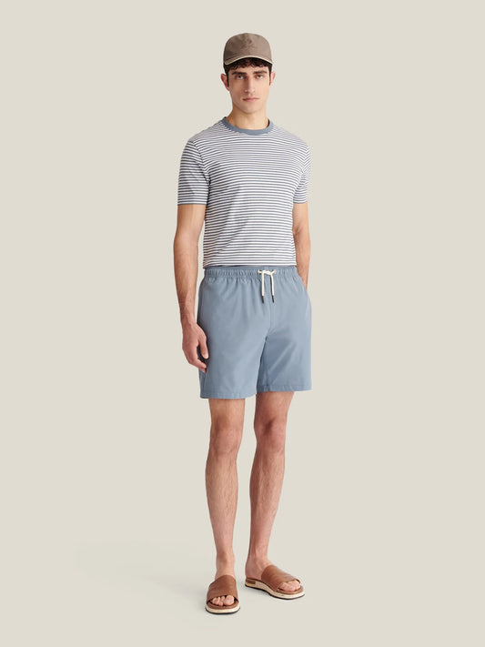 Peckham Rye Blue Mirage Stripe Set - T Shirt / Short