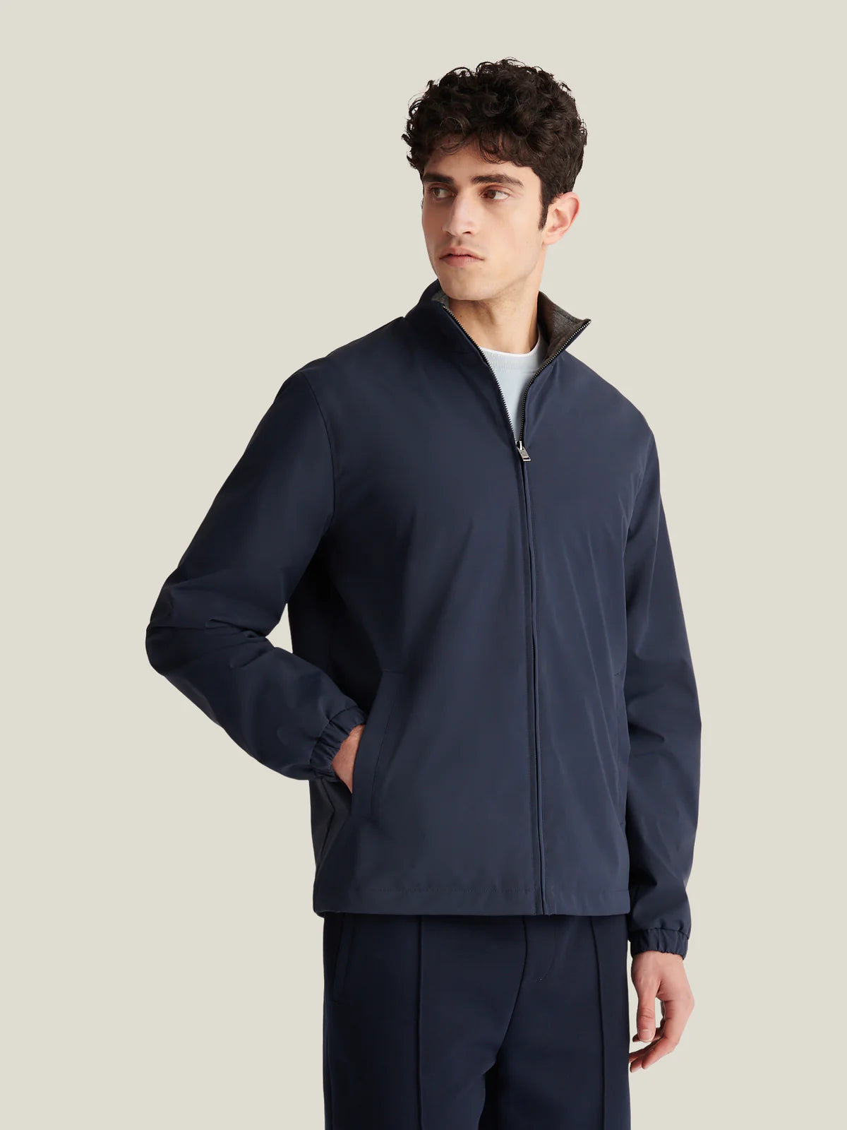 Peckham Rye Zip Jacket - Dark Sapphire