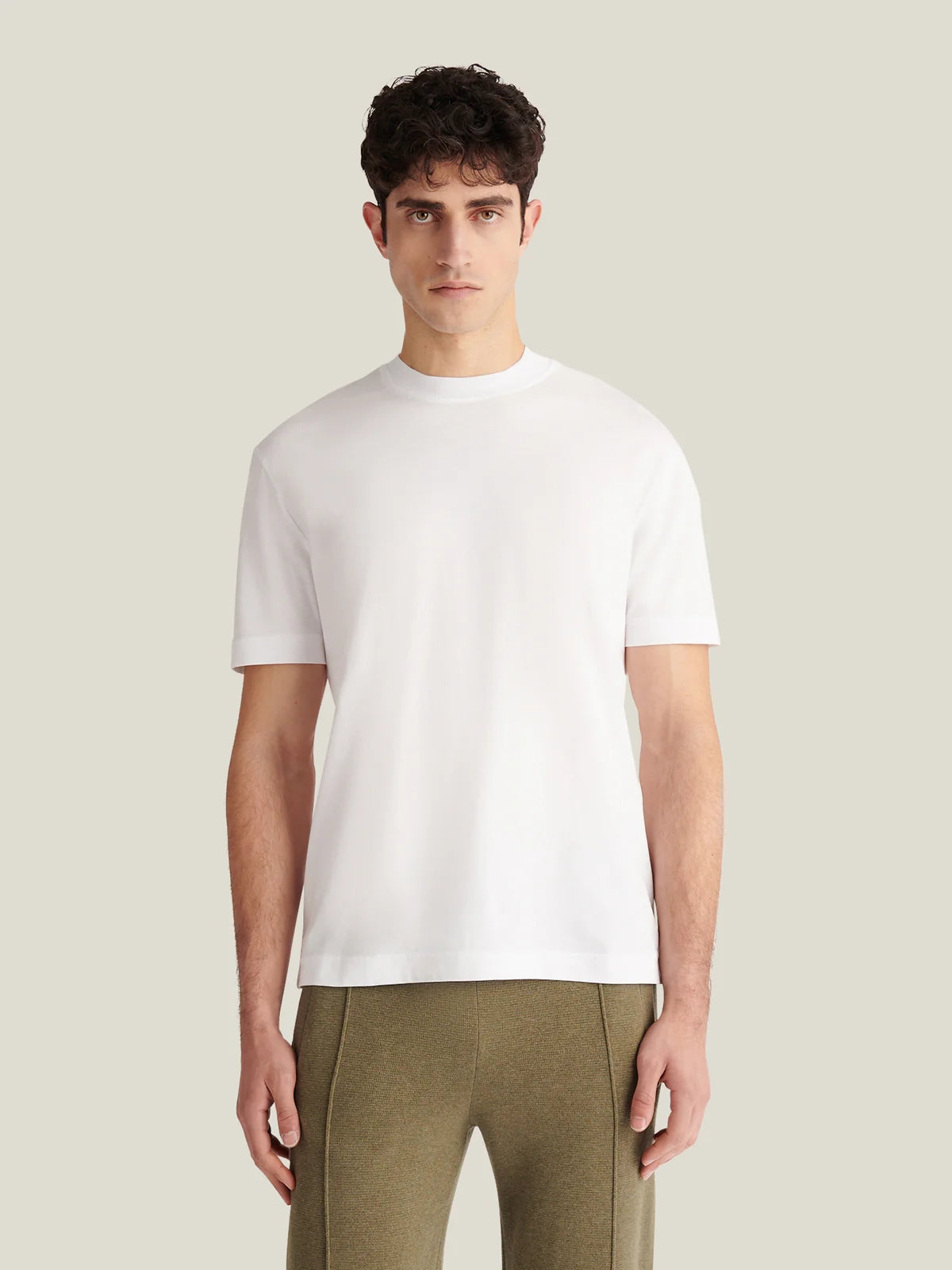 Peckham Rye Mercerised T Shirt - White