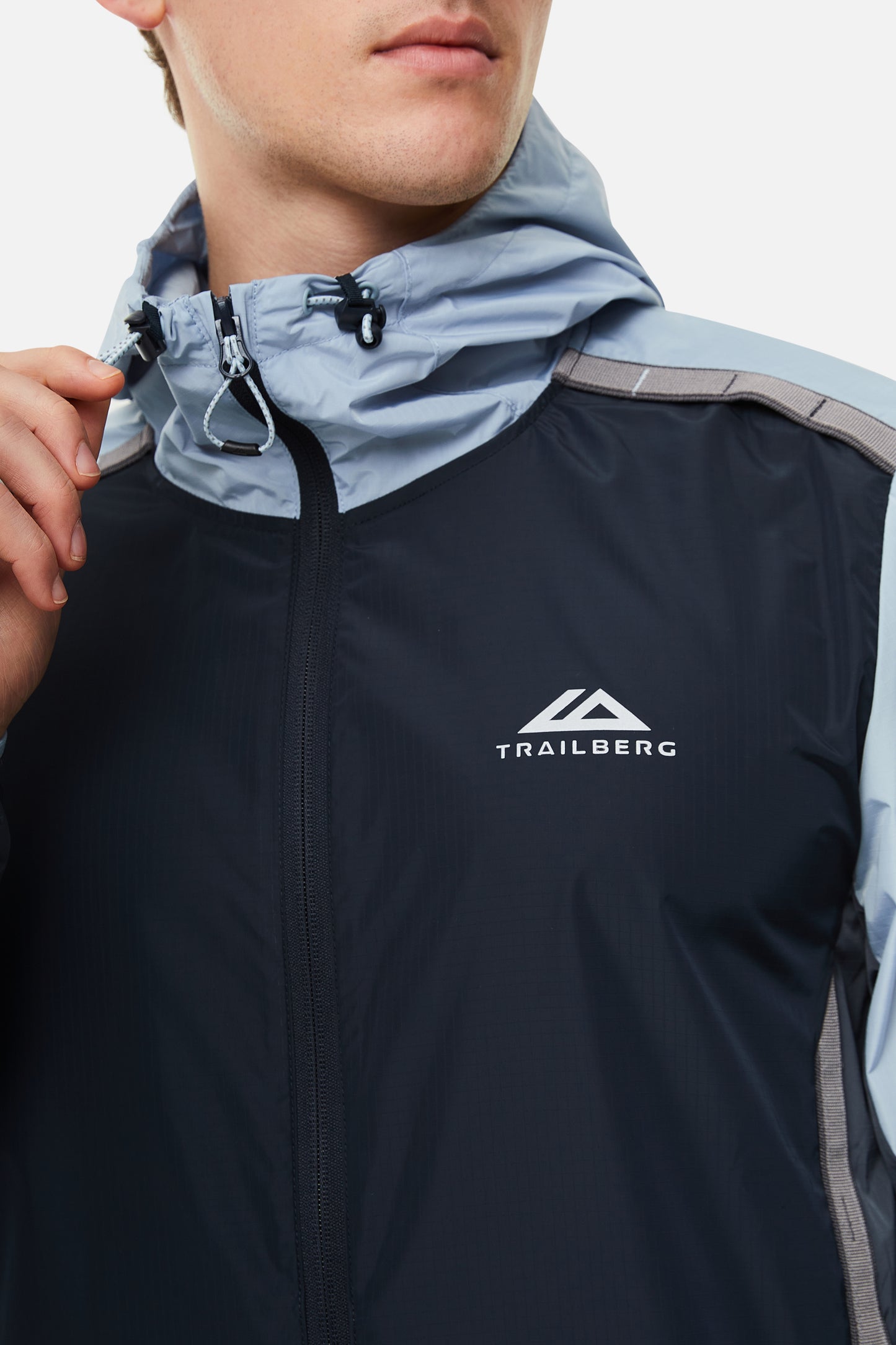 Trailberg Triathlon Jacket - Navy / Blue Fog