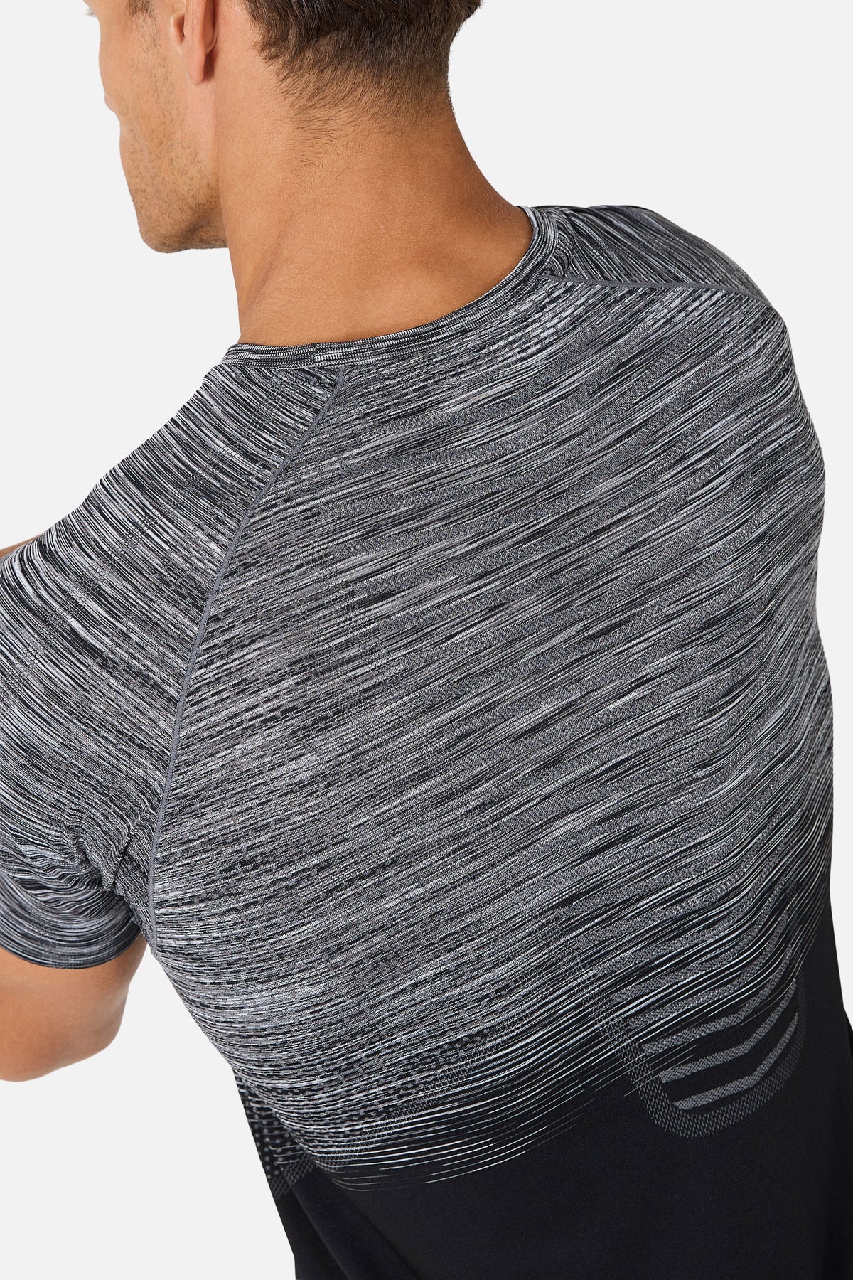 Trailberg Arc Seamless 2.0 Tee - Black/Moon Grey