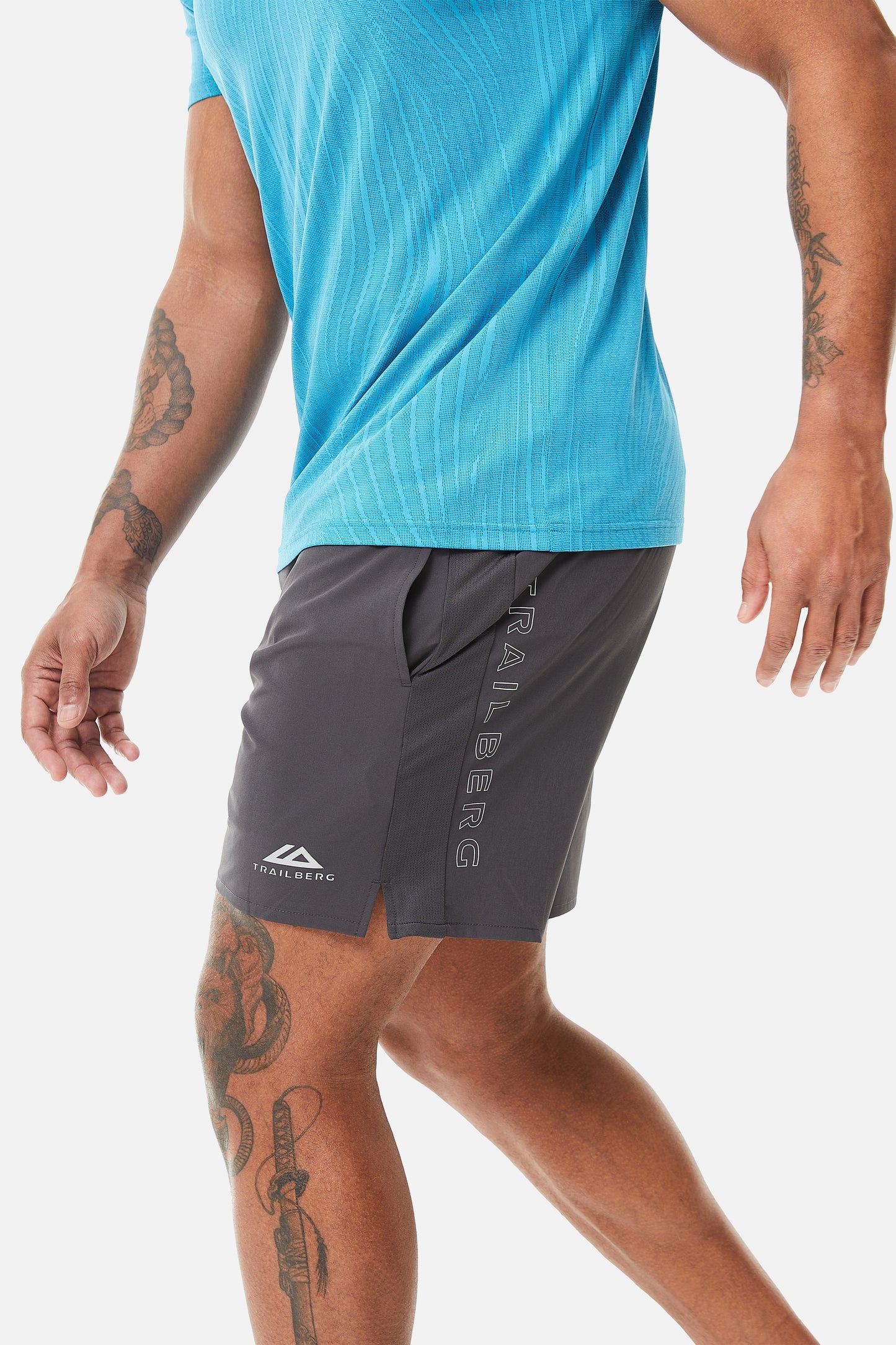 Trailberg Vertex Jacquard Short - Black Oyster