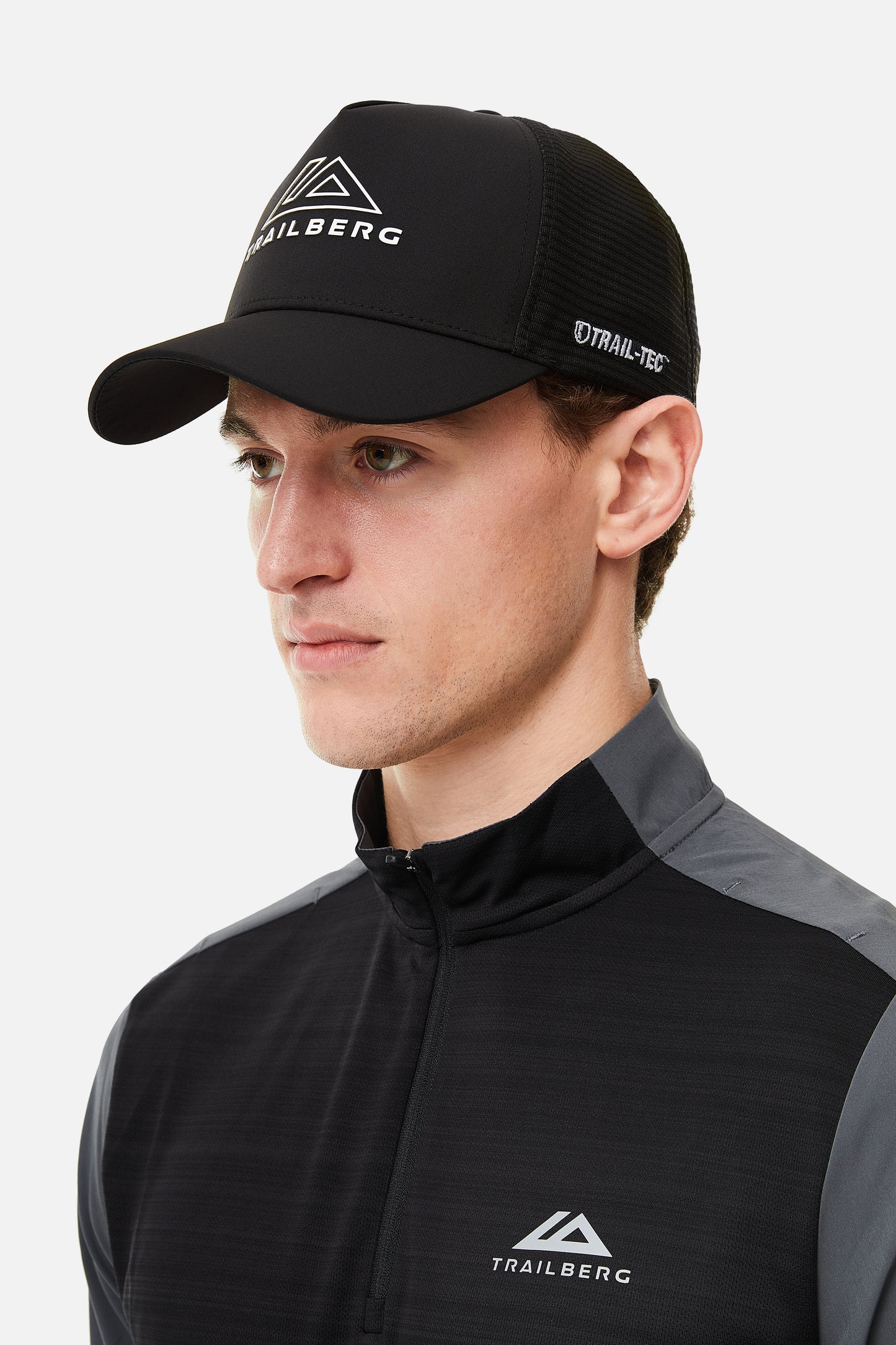 Trailberg Ridge Trucker Cap - Black