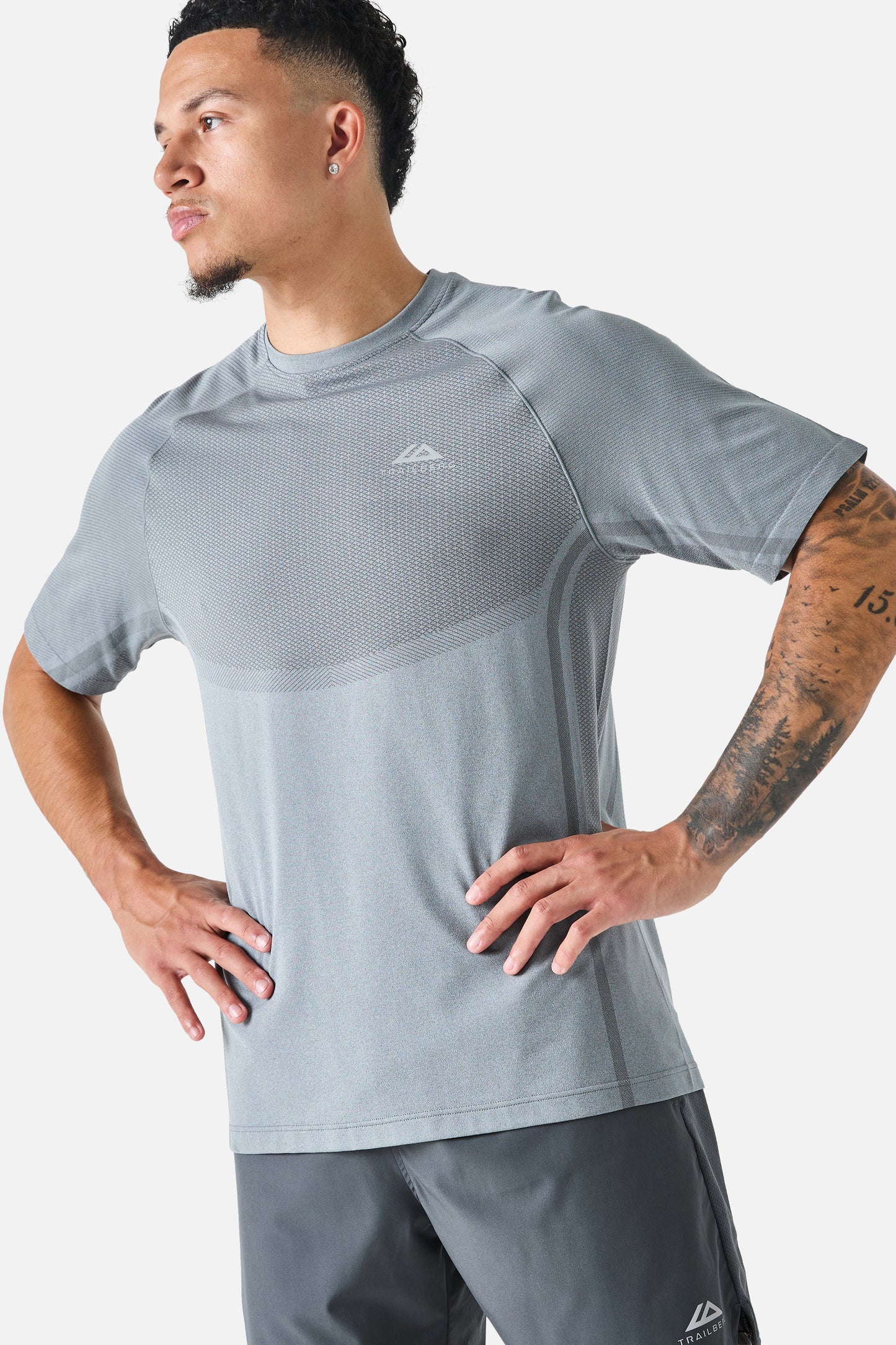 Trailberg Fusion Seamless T Shirt - Grey