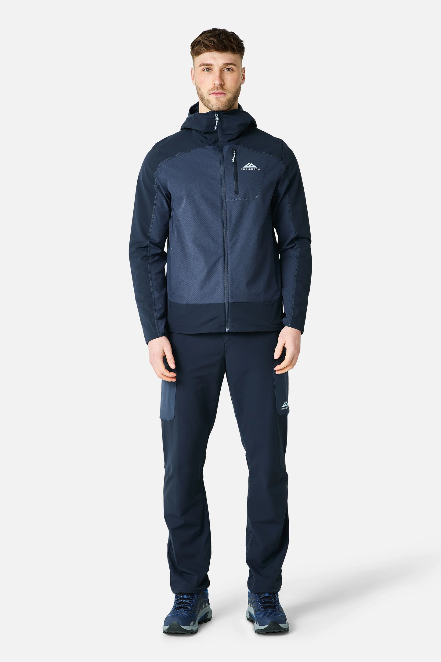 Trailberg Deep Ocean Caldera Gridded Fleece Tracksuit - jacket / Pant