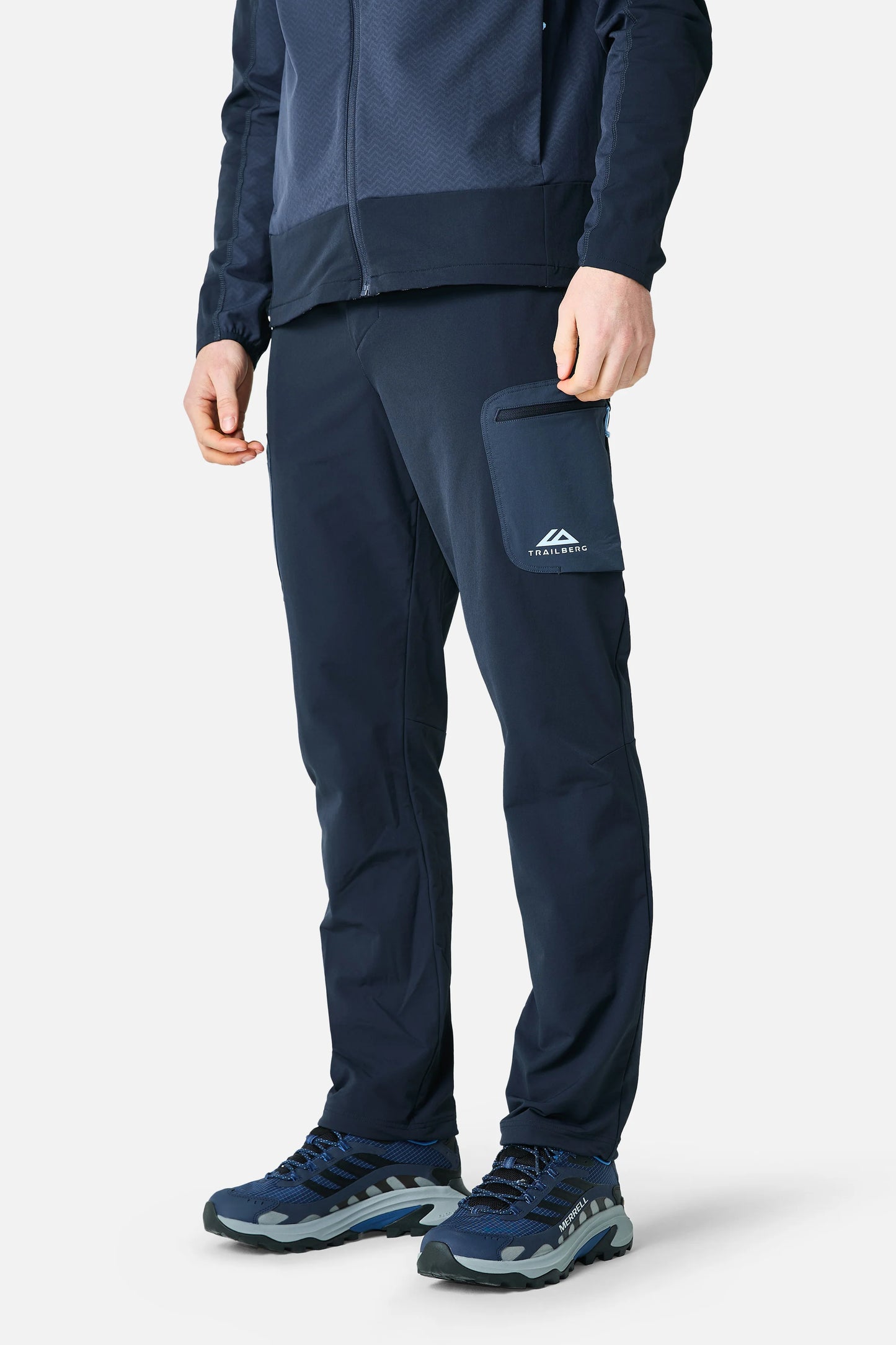 Trailberg Deep Ocean Caldera Gridded Fleece Tracksuit - jacket / Pant