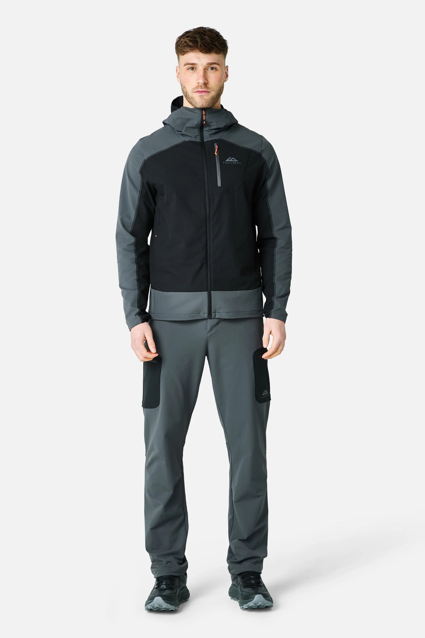 Trailberg Volcano Caldera Gridded Fleece Tracksuit - Jacket / Pant from DripModa