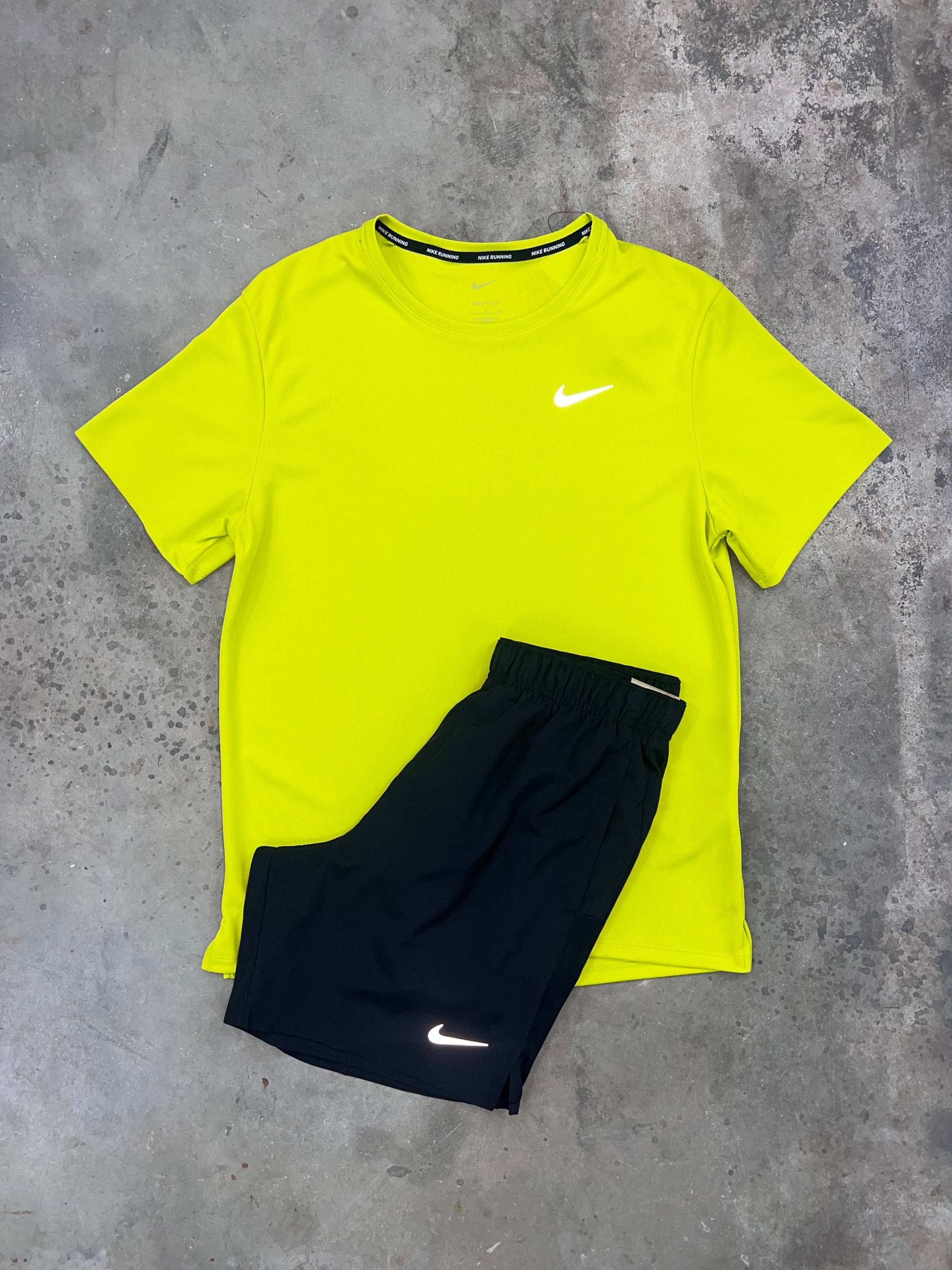 Nike Miler Cactus Set - T Shirt / Shorts – DripModaUk